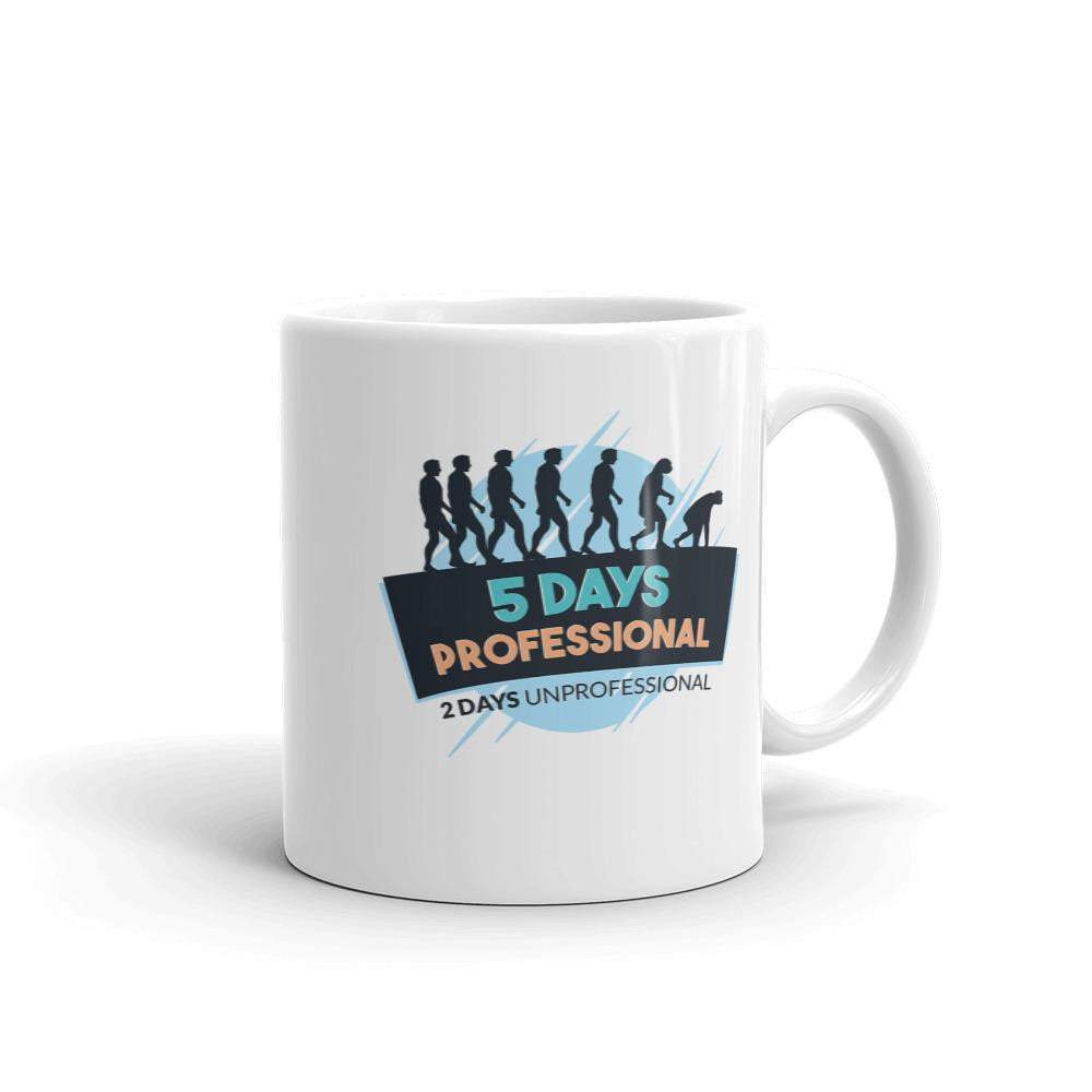 Funny Weekend Coffee Mug — front view