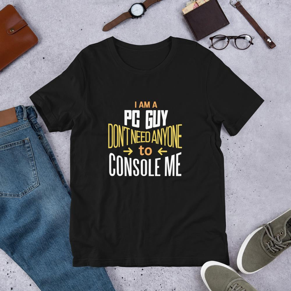 PC Guy Half Sleeve T-Shirt — front view