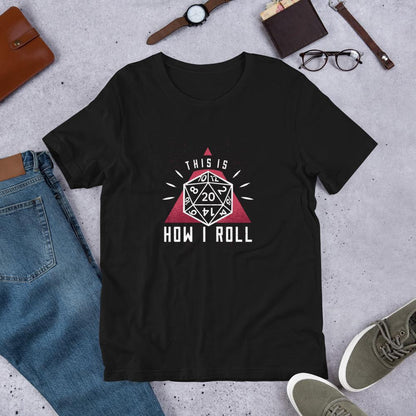 How I Roll Half Sleeve T-Shirt