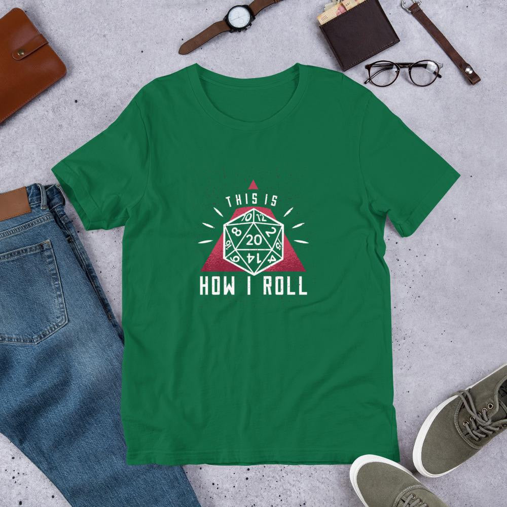 How I Roll Half Sleeve T-Shirt — detail view 3