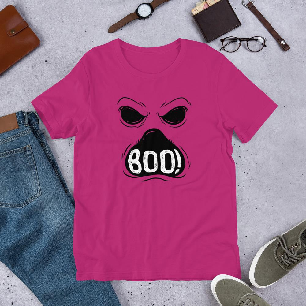 Ghost Boo Half Sleeve T-Shirt — Pink