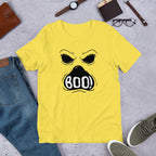 Ghost Boo Half Sleeve T-Shirt — Yellow