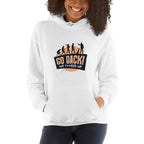 Go Back Unisex Hooded Sweatshirt — detail view 3