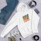 Good Drivers Unisex Hooded Sweatshirt — White