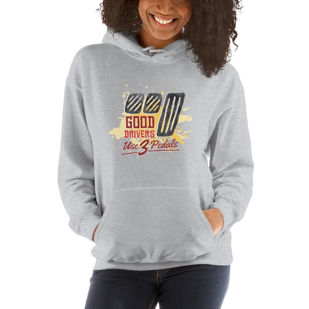 Good Drivers Unisex Hooded Sweatshirt — detail view 3