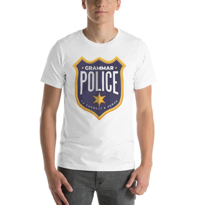 Grammar Police Half Sleeve T-Shirt