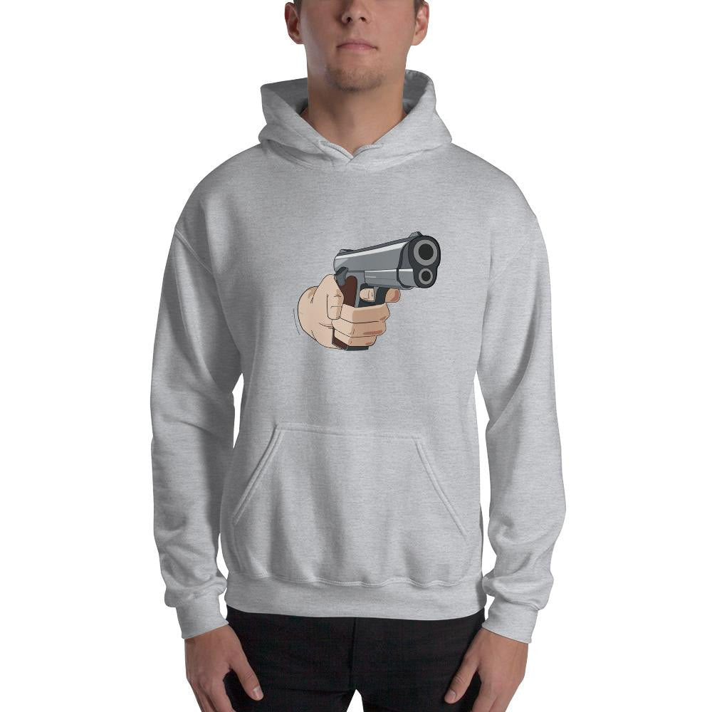 Hand gun Unisex Hooded Sweatshirt