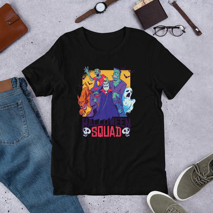 Halloween Squad Half Sleeve T-Shirt