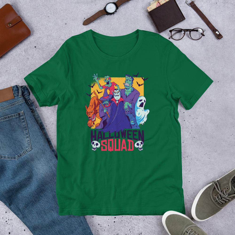 Halloween Squad Half Sleeve T-Shirt