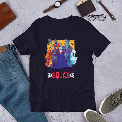 Halloween Squad Half Sleeve T-Shirt