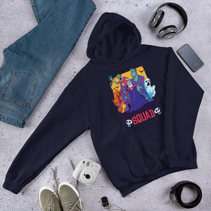 Halloween Squad Unisex Hooded Sweatshirt