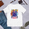Halloween Squad Half Sleeve T-Shirt — White