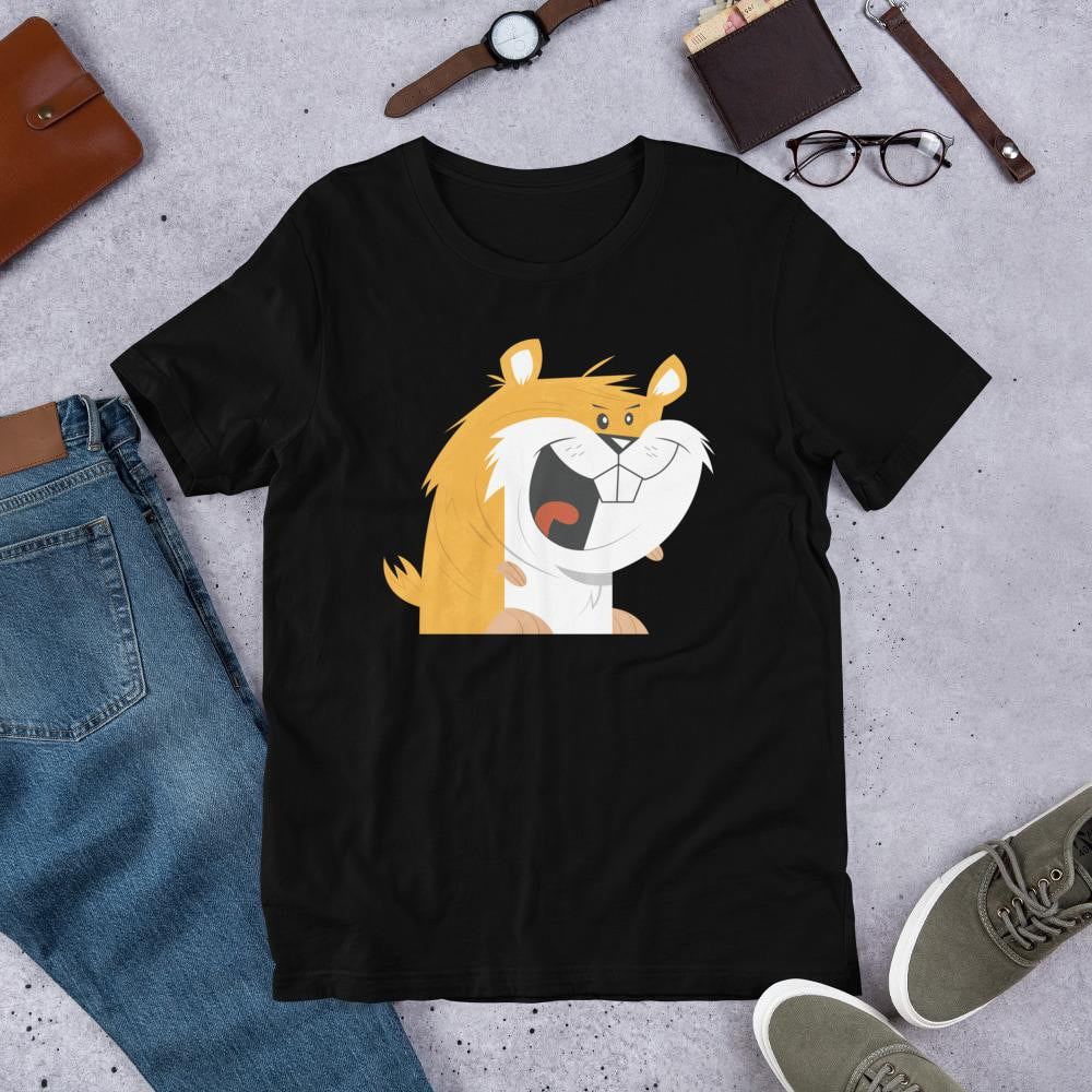 Funny Hamster Half Sleeve T-Shirt — front view