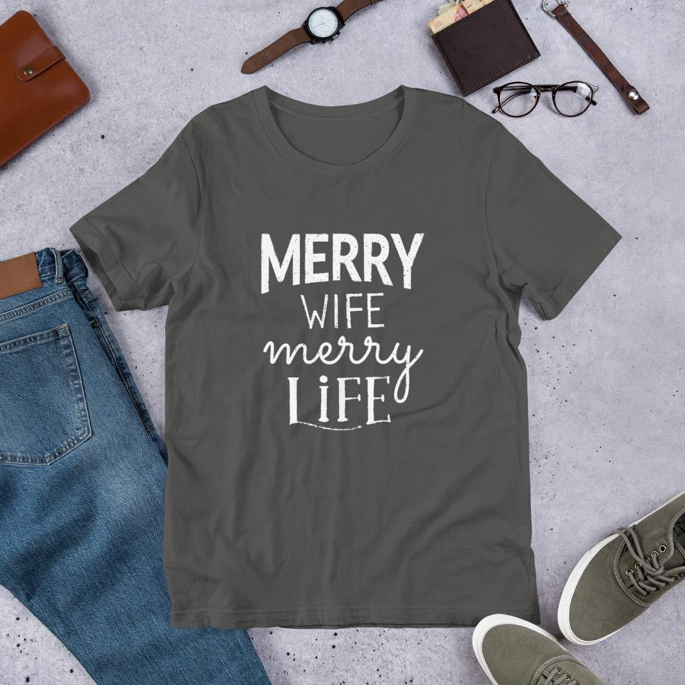 Family Life Half Sleeve T-Shirt — Charcoal