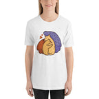 Hedgehog Love Half Sleeve T-Shirt — White