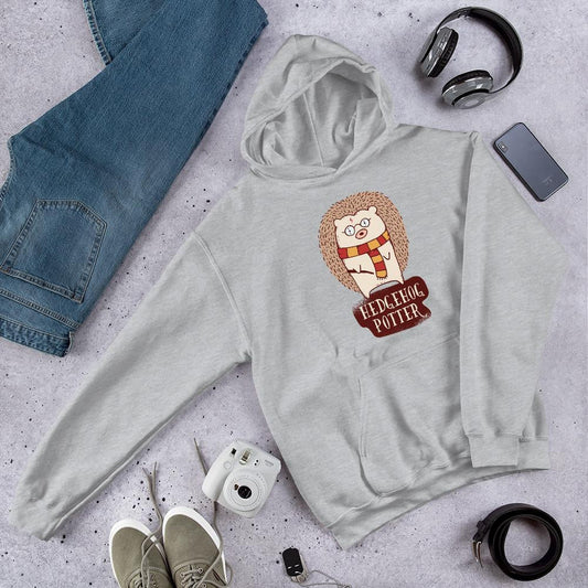 Hedgehog Potter Unisex Hooded Sweatshirt