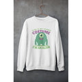 Human Costume Unisex Sweatshirt — White