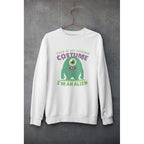 Human Costume Unisex Sweatshirt — White