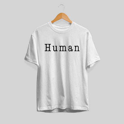 Human Typography Half Sleeve T-Shirt