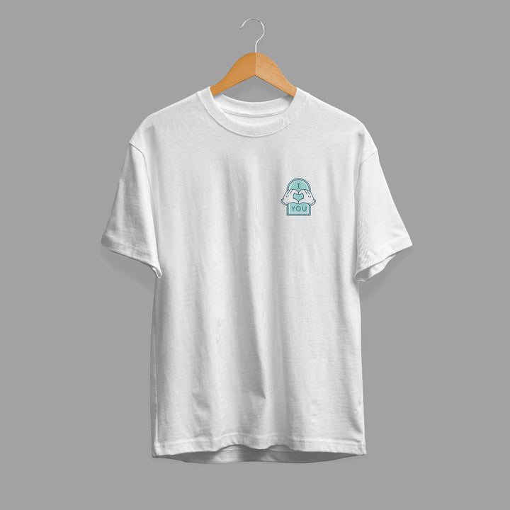 I Love You Half Sleeve Unisex T-Shirt #Pocket-design