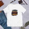 I Am Single Funny Half Sleeve T-Shirt — White