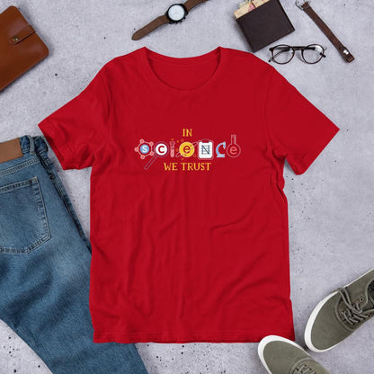 In Science We Trust Half Sleeve T-Shirt