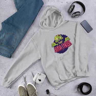 Zombie Brains Unisex Hooded Sweatshirt