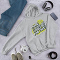 Logged Out Unisex Hooded Sweatshirt — Grey