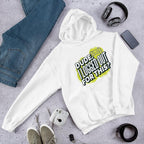 Logged Out Unisex Hooded Sweatshirt — White