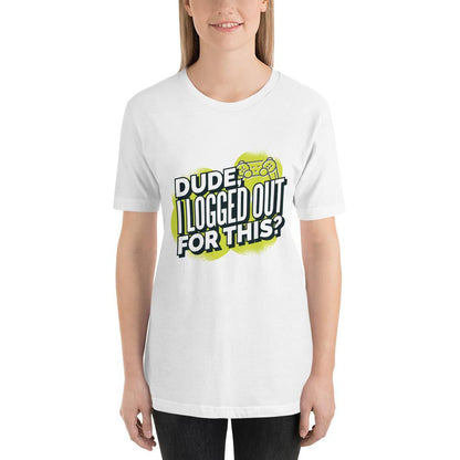 Logged Out Half Sleeve T-Shirt
