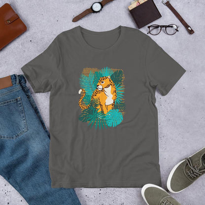 Jungle Jaguar Half Sleeve T-Shirt