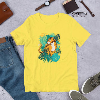 Jungle Jaguar Half Sleeve T-Shirt