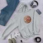 Jupiter Cartoon Unisex Hooded Sweatshirt — Grey