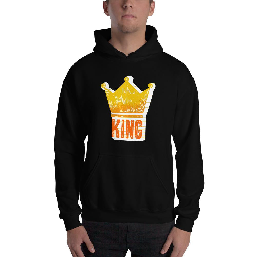 King Crown Unisex hooded Sweatshirt