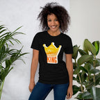 King With Crown Half Sleeve T-Shirt — detail view 11