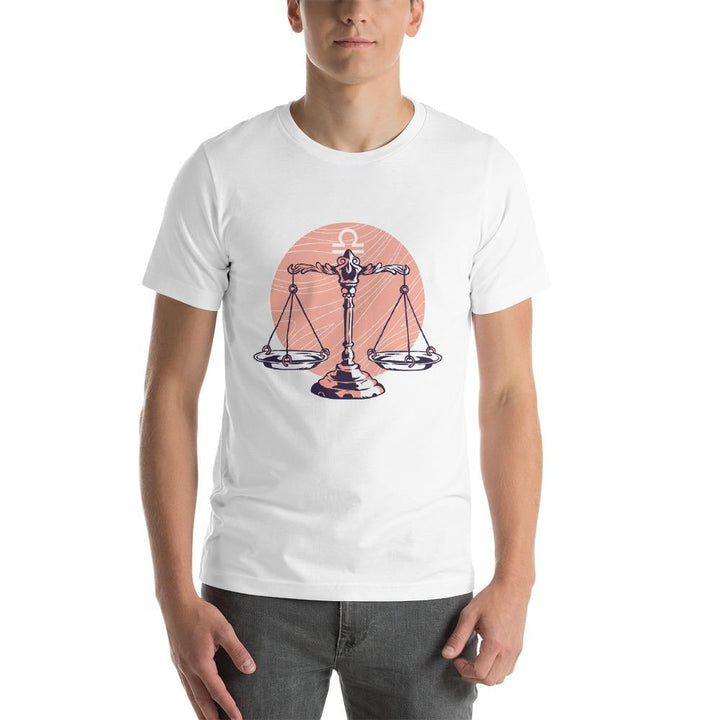 Libra Zodiac Half Sleeve T-Shirt