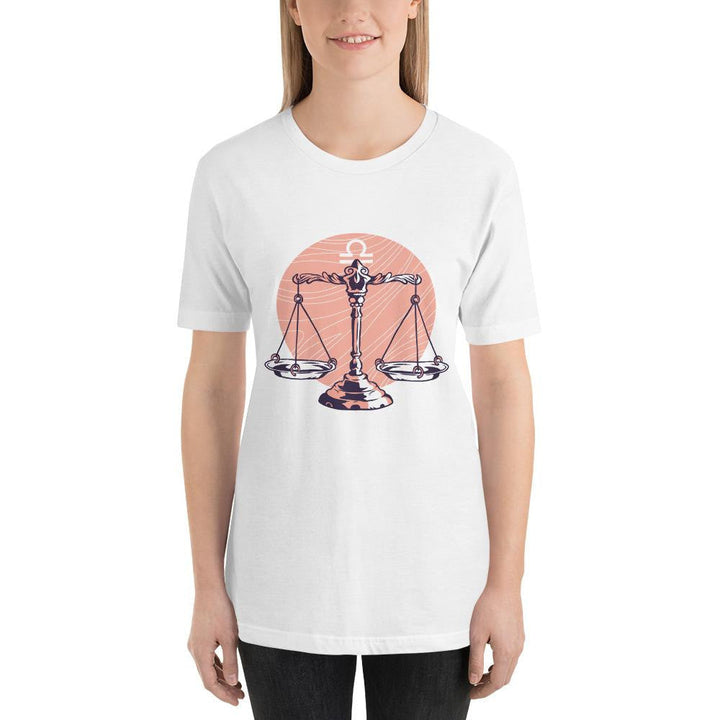 Libra Zodiac Half Sleeve T-Shirt