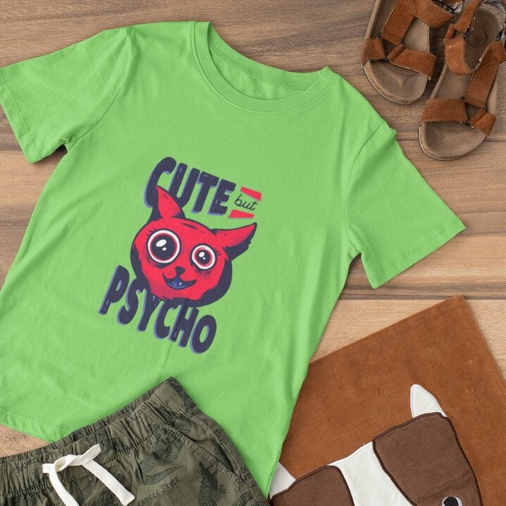 Cute Psycho Toddler's T-Shirt — 1 (3)