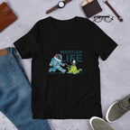 Martian Life Unisex Half Sleeve T-Shirt — Black