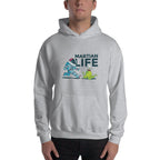 Martian Life Unisex Hooded Sweatshirt — detail view 2
