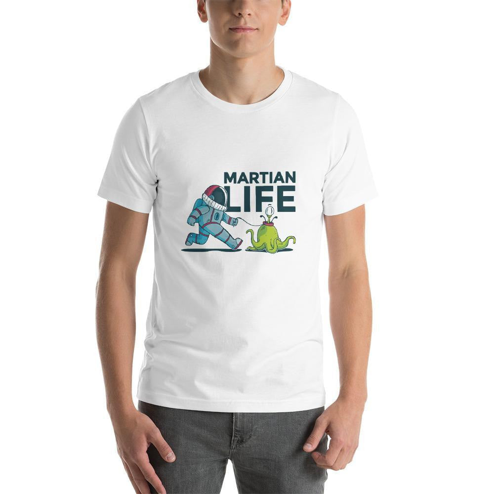 Martian Life Unisex Half Sleeve T-Shirt — detail view 9