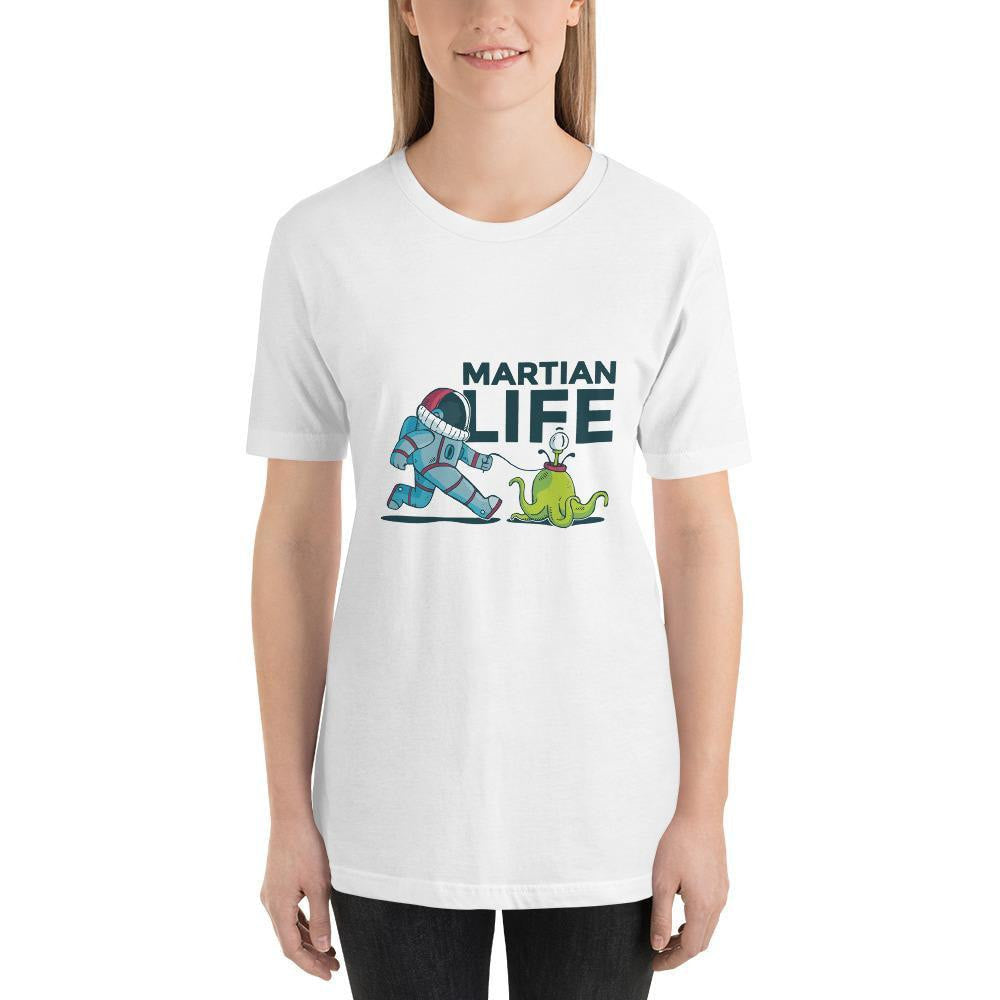 Martian Life Unisex Half Sleeve T-Shirt #Plus-sizes