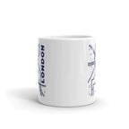 London Underground Coffee Mug — detail view 2