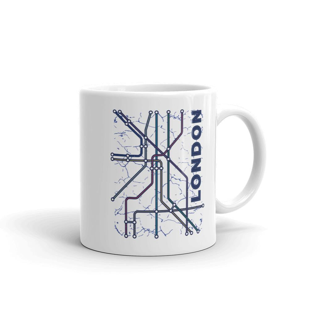 London Underground Coffee Mug — front view