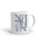 London Underground Coffee Mug — front view