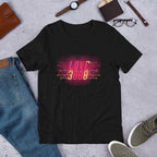 Love You 3000 Half Sleeve T-Shirt — Black