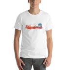 Madrid Skyline Half Sleeve T-Shirt — detail view 4