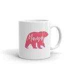 Mama Bear Coffee Mug — front view
