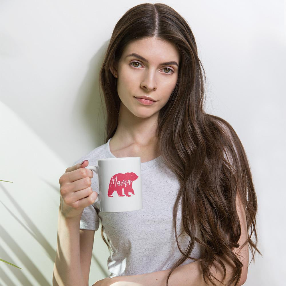 Mama Bear Coffee Mug — detail view 6