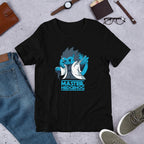 Master Hedgehog Half Sleeve T-Shirt — Black